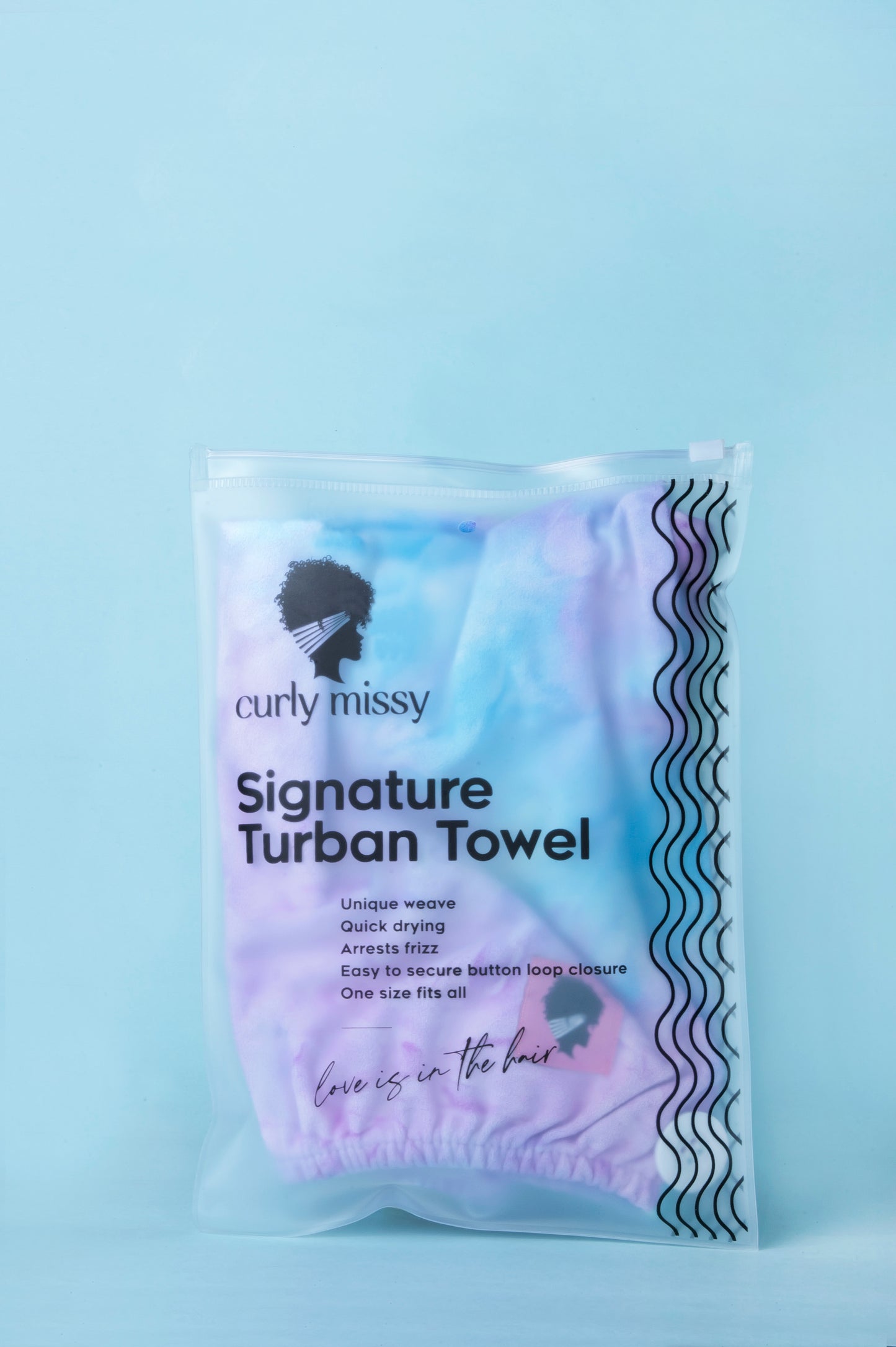 Curly Missy™ Signature Towel Wrap ‘Long Hair Edition’