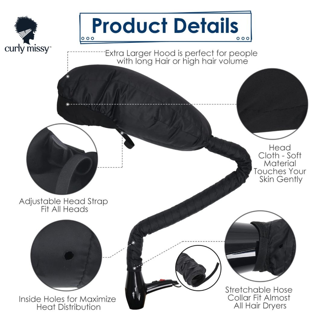 Long Hair Diffuser Bonnet