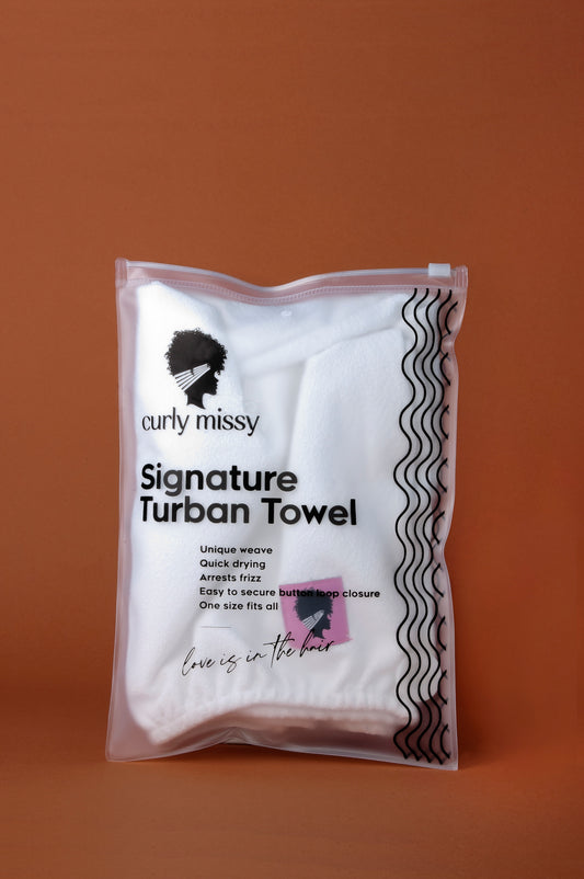 Curly Missy™ Signature Towel Wrap ‘Long Hair Edition’